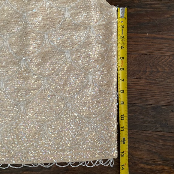 Cream Vintage Sequin Top - Picture 16 of 16